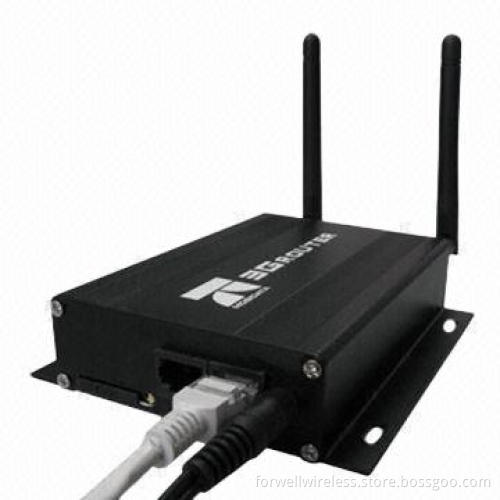 Industrial HSUPA Wi-Fi wireless router with removable antenna, auto reconnection, ping testing